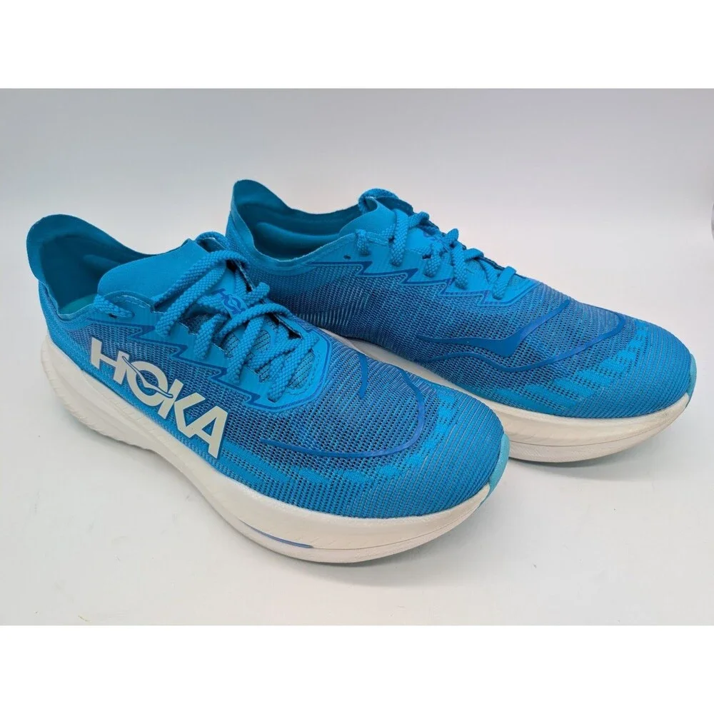 HOKA MACH X 2 1155119 SYWR Men's Running Athletic Shoes Blue US Size 12.5